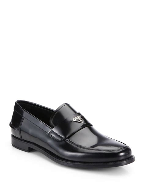 prada men slipper|prada men's loafer.